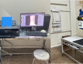 Kết Hợp Máy X-Quang Cũ Và Tấm Nhận Ảnh Kỹ Thuật Số (DR)